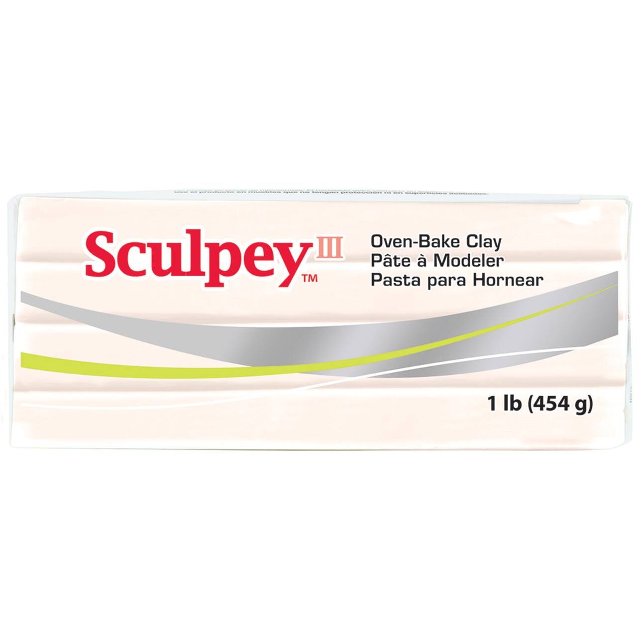 Sculpey® III Beige Oven-Bake Clay, 1lb.